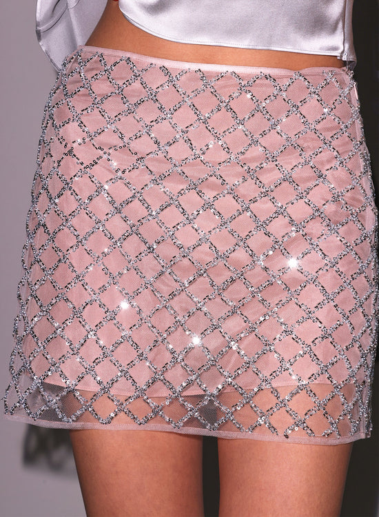Embellished Mini Skirt (PRE-SALE)