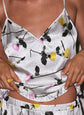 Ruffle Cami - Yellow Tossed Roses (PRE-SALE)