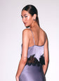 Juliet Lace Silk Cami - Lavender Smoke (PRE-SALE)