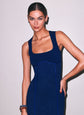 Organic Cotton Scoop Neck Dress - Midnight Navy (PRE-SALE)