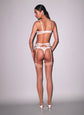 Frankie Lace Strappy Garter Belt - White (PRE-SALE)