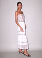 Elara Embroidery Corset Top - Ivory (PRE-SALE)