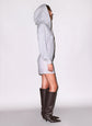 Hoodie Corset Dress - Heather Grey