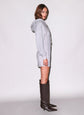 Hoodie Corset Dress - Heather Grey
