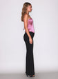 Topstitch Corset Top - Pink Truffle (PRE-SALE)