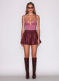 Le Stretch Micro Seduce U-Plunge Bodysuit - Pink Truffle (PRE-SALE)