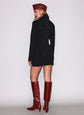 Tailored Blazer Dress - Black