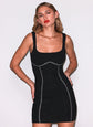 Sparkle Corset Dress - Black/Silver (PRE-SALE)