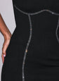 Sparkle Corset Dress - Black/Silver (PRE-SALE)