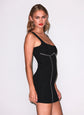 Sparkle Corset Dress - Black/Silver (PRE-SALE)