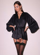 Angel Sleeve Robe - Black (PRE-SALE)