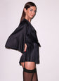 Angel Sleeve Robe - Black (PRE-SALE)
