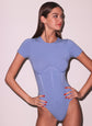 Organic Cotton T-Shirt Bodysuit - Denim Blue (PRE-SALE)