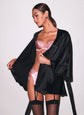 Angel Sleeve Robe - Black (PRE-SALE)