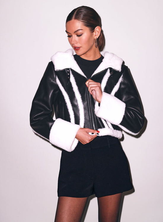 Vegan Shearling Jacket