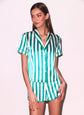 Riviera Stripe PJ Short