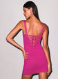 Bandage Dress - Wild Pink