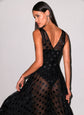 Silk Dot Gown (PRE-SALE)