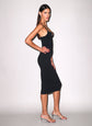 Le Stretch Micro U-Plunge Midi Dress (PRE-SALE)