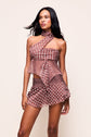 Chiffon Slit Mini Skirt (PRE-SALE)