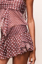 Chiffon Slit Mini Skirt (PRE-SALE)