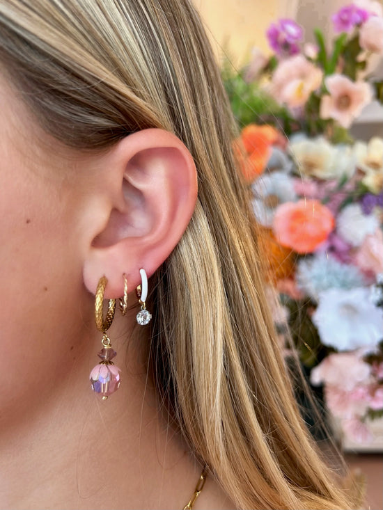 Into The Sweet (White) Earrings