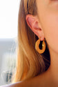 Cleo Hoops - Gold