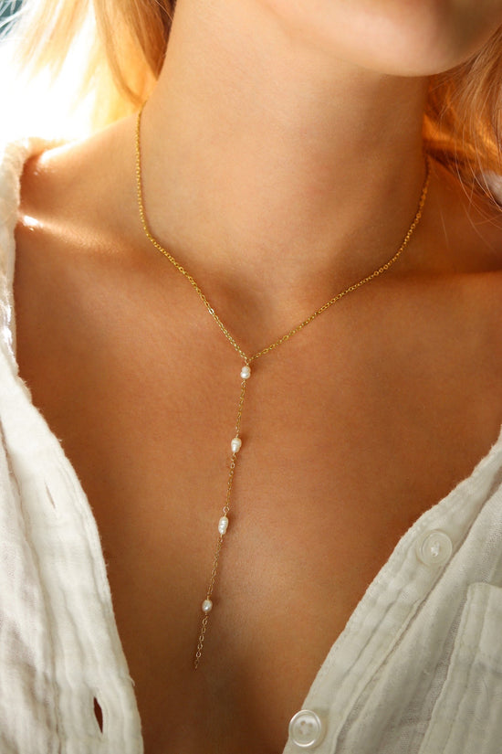 Maren Lariat Necklace (PRE-SALE)