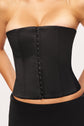 Satin Corset - Black (PRE-SALE)