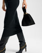 Suede Veronica Beard Swing Bag - Black