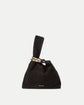 Suede Veronica Beard Swing Bag - Black