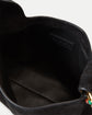 Suede Veronica Beard Swing Bag - Black