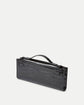 Veronica Beard Croc Embossed Dash Clutch