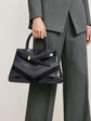 Chevron Veronica Beard Dash Bag - Black