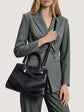 Chevron Veronica Beard Dash Bag - Black