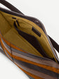 Chevron Vida Shoulder Bag - Tobacco Multi