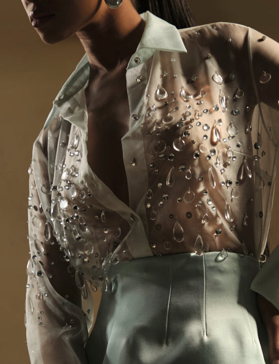 Eugenia Embellished Blouse (PRE-SALE)