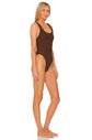 Domino One Piece - Metallic Chocolate