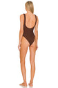 Domino One Piece - Metallic Chocolate