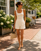 Belvedere Knit Tank Top - Ecru