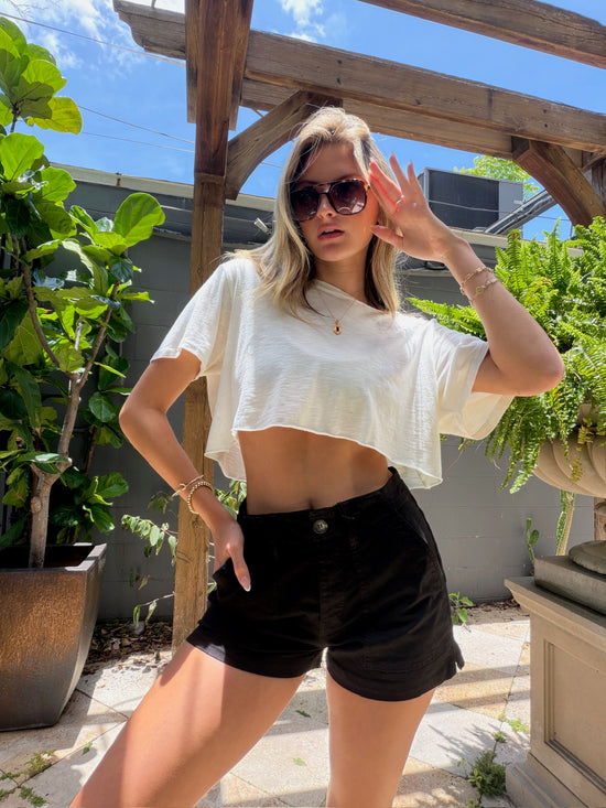 Siena Utility Short - Black (PRE-SALE)