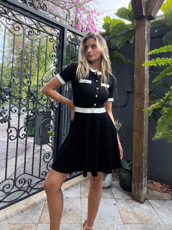 Astoria Knit Mini Dress