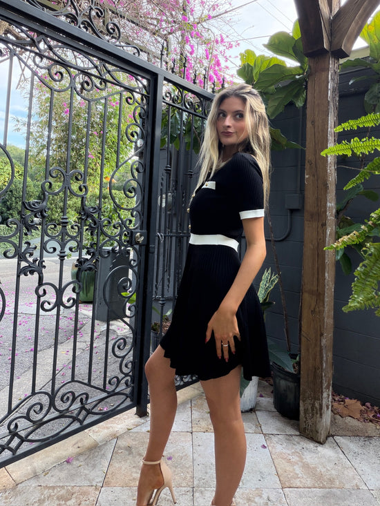 Astoria Knit Mini Dress