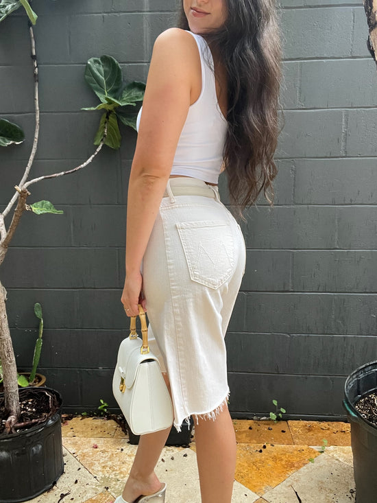 scoop back top - sugar