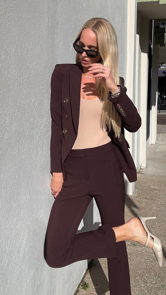 Arte Kick-Flare Pant - Dark Currant