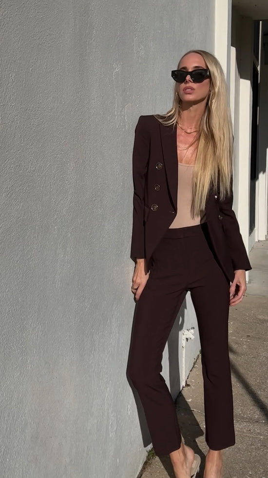 Arte Kick-Flare Pant - Dark Currant