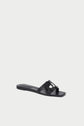 Simkhai Monogram Slide - Black