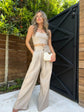 Linen Knotch Waist Pant (PRE-SALE)