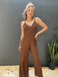 Ivy Solid Go-Anywhere Travel Jumpsuit