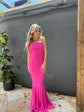 Strapless Fishtail Gown